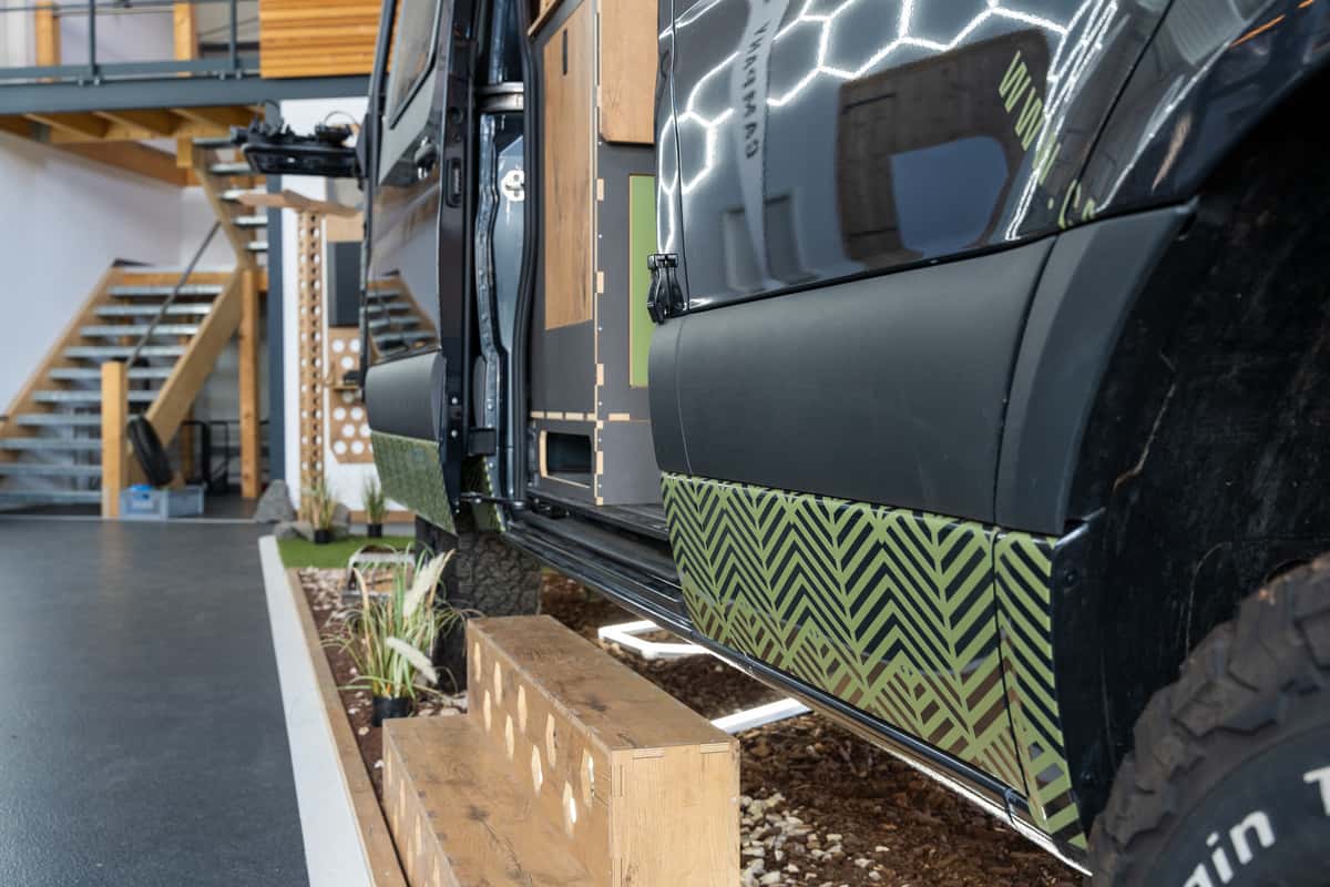 Der Sprinter im Campany Showroom