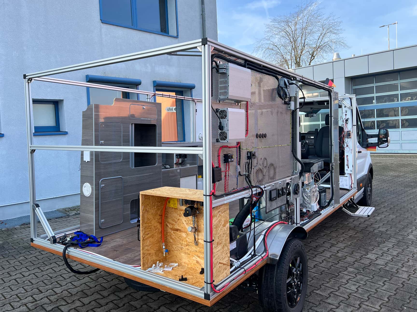 Schulungsfahrzeug für die Fachkraft Caravan-Technik an der Fahrzeugakademie in Schweinfurt