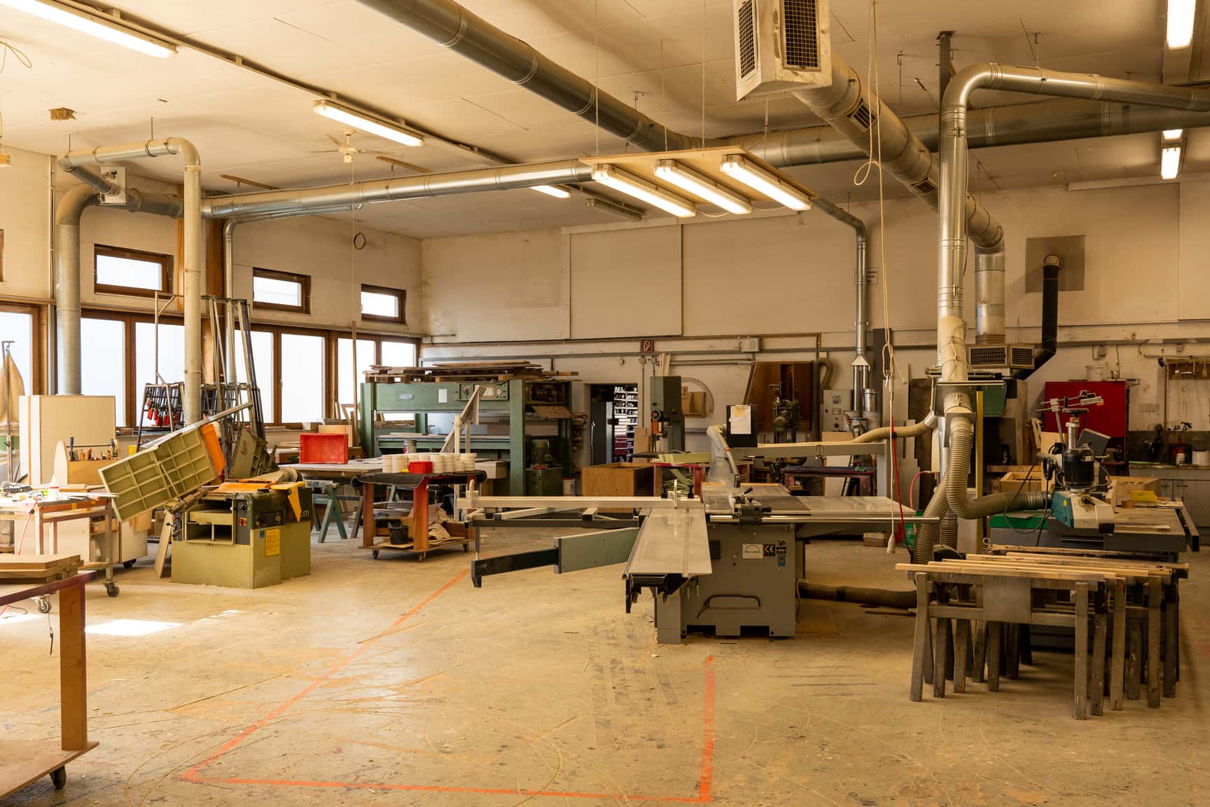 Blick in die Werkstatt von theater Bauten