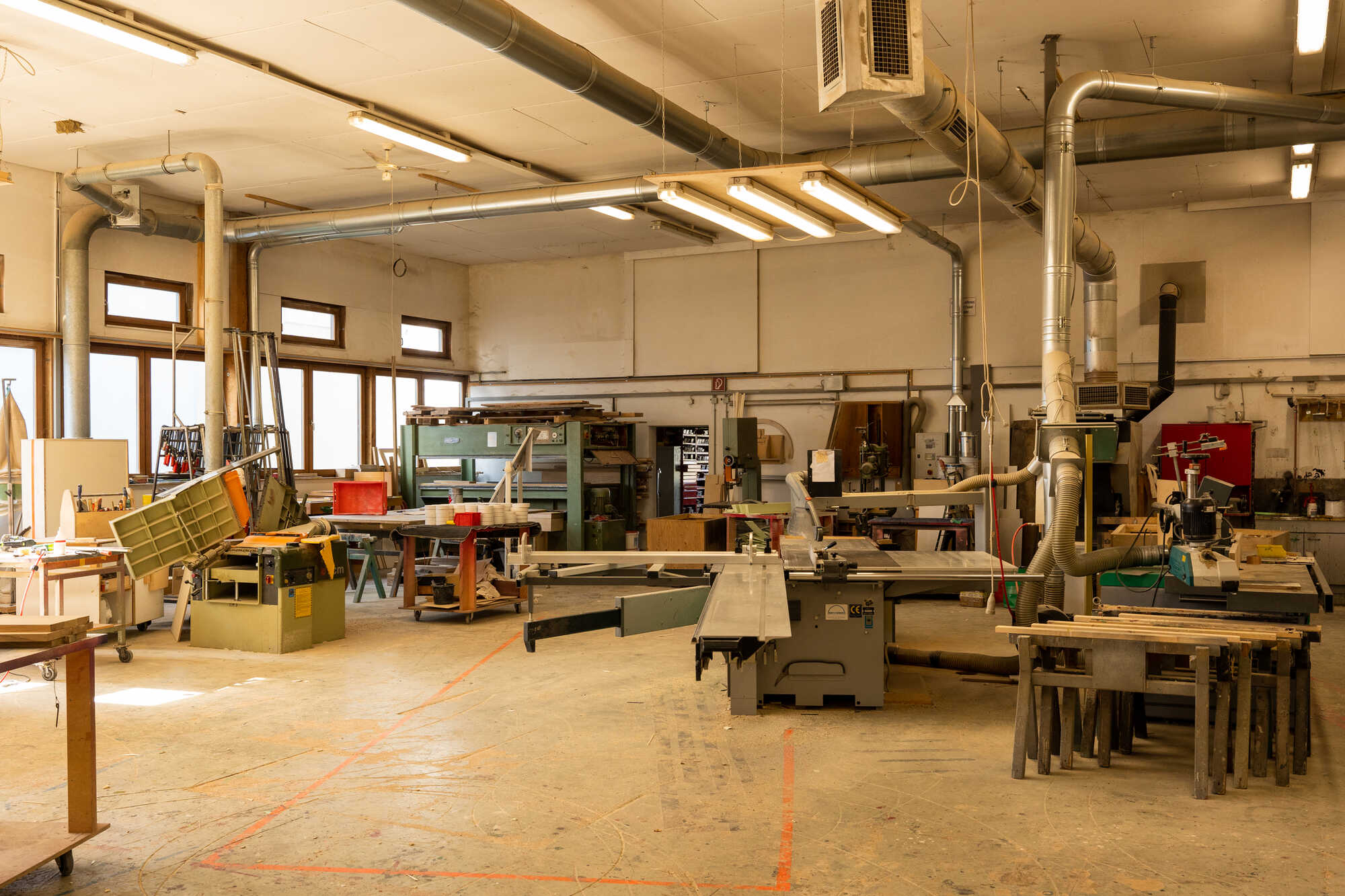 Blick in die Werkstatt von theater Bauten