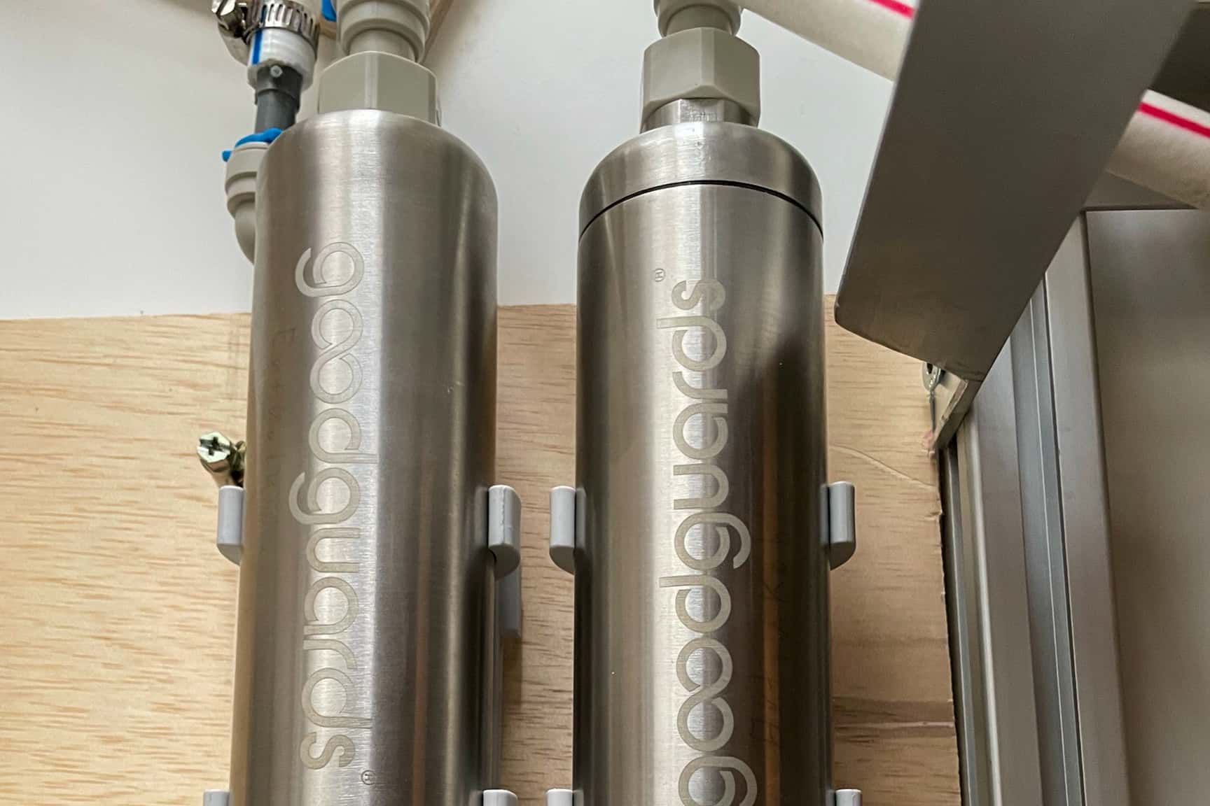 Wasserfilter in Edelstahlausführung von Goodguards