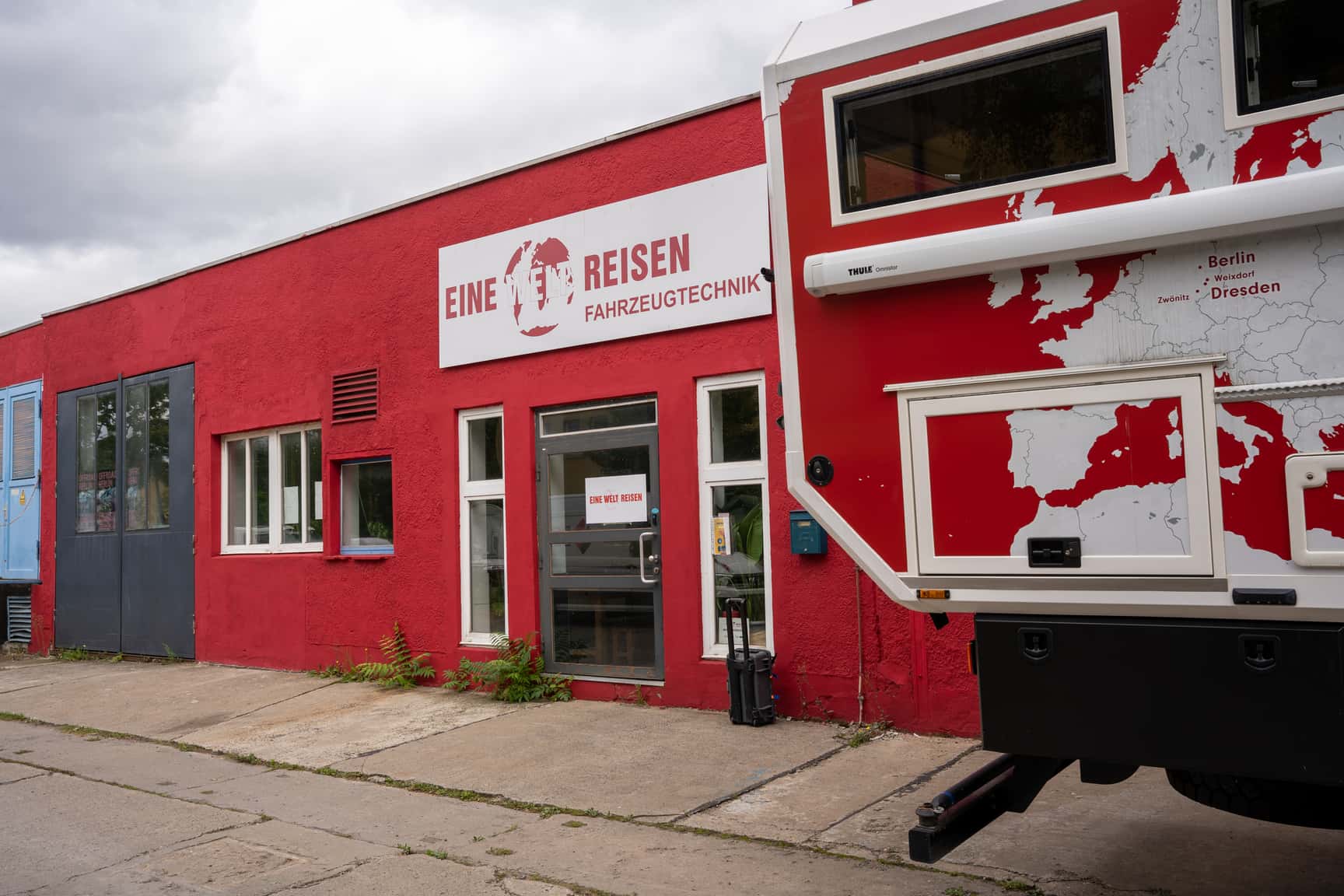 Hier geht's in die heiligen Hallen von EWR