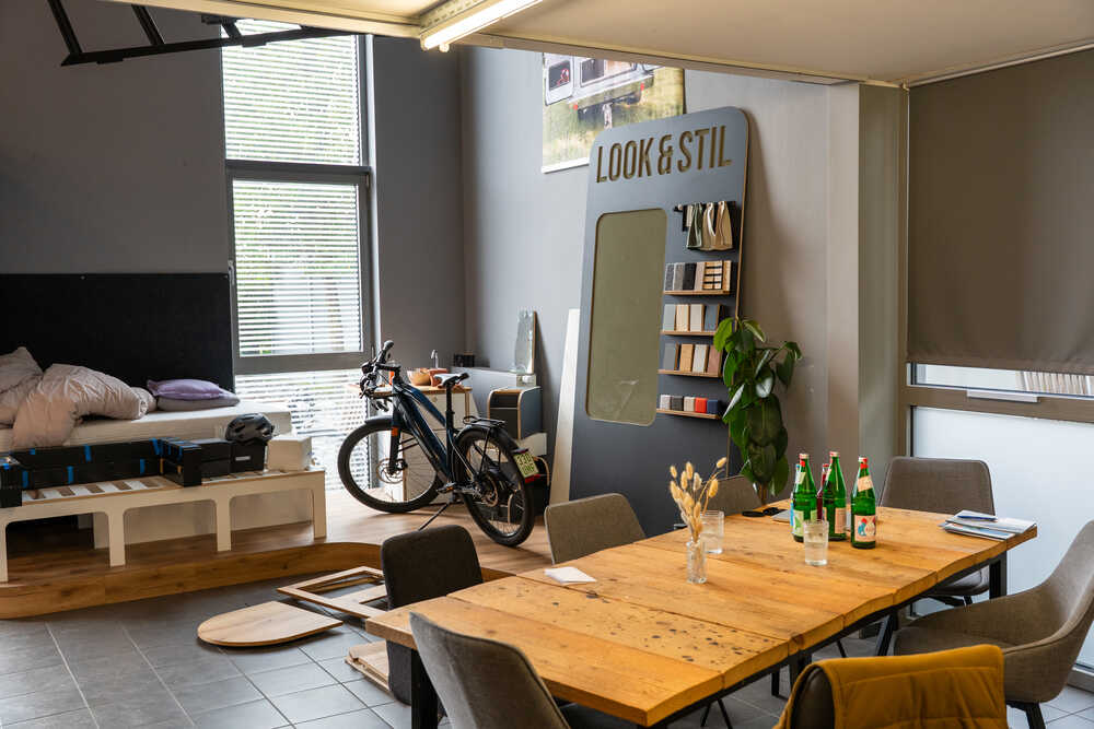 Showroom der Vanfabrik