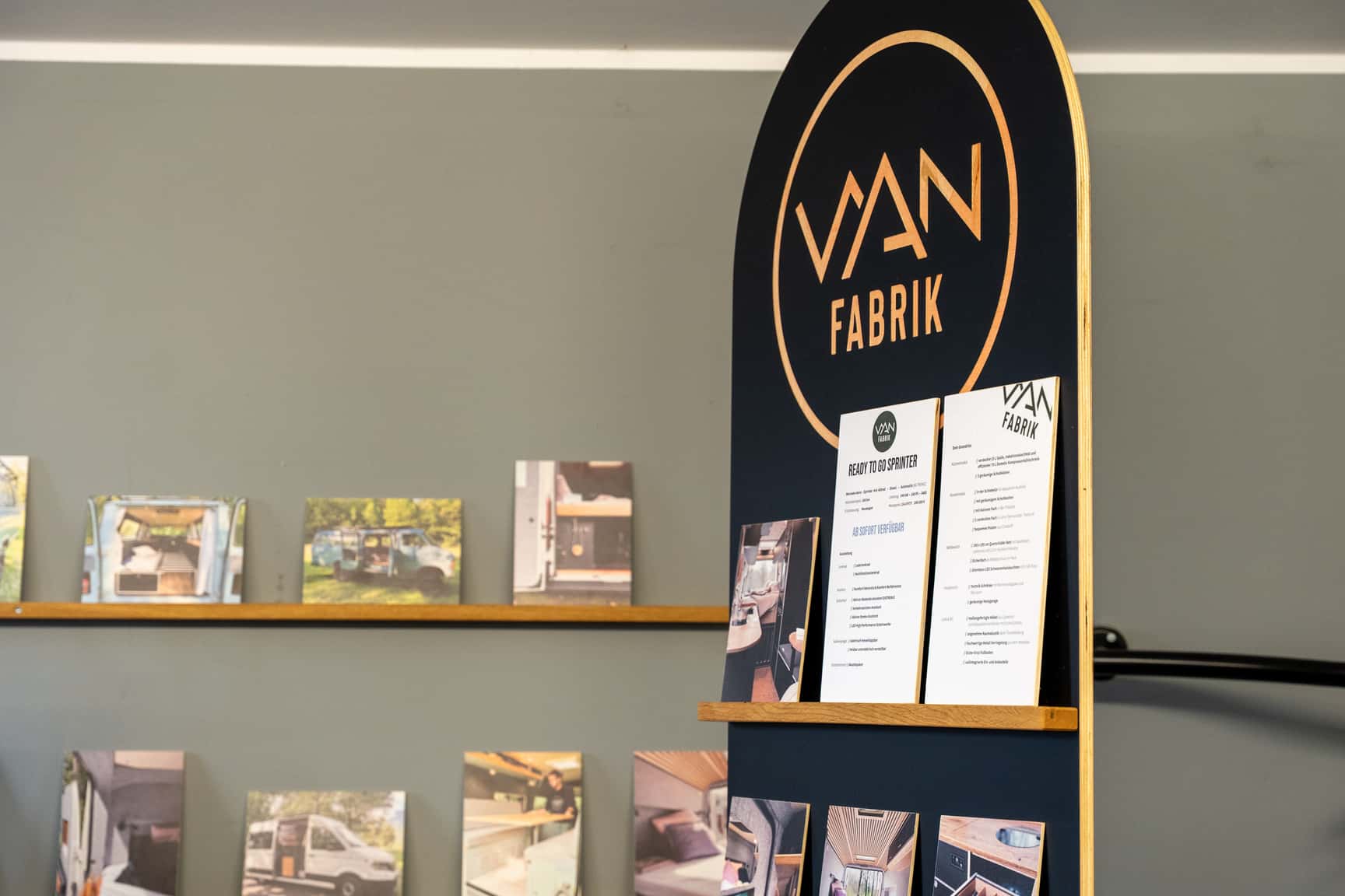 Showroom der Vanfabrik