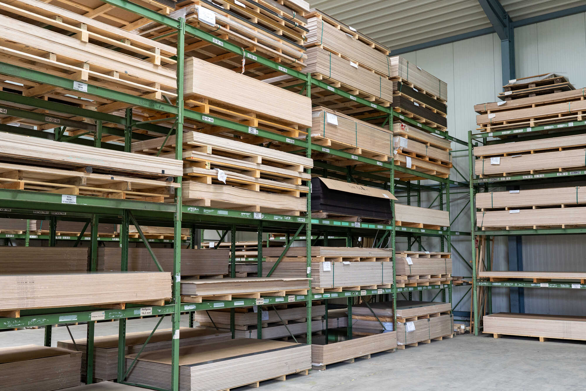 Plattenlager vom Plattenladen bei Münster