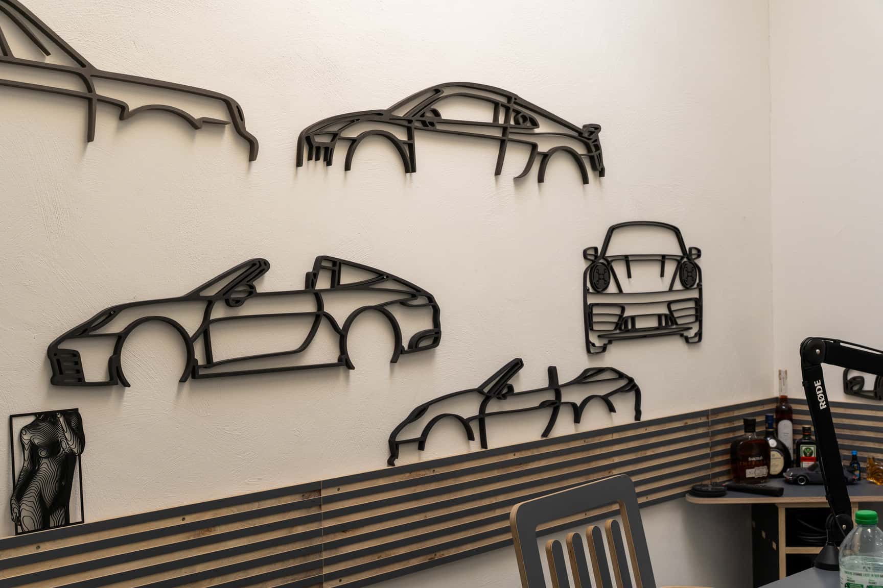 Burkhardt tobt sich mit der Fräse auch gerne gestalterisch aus