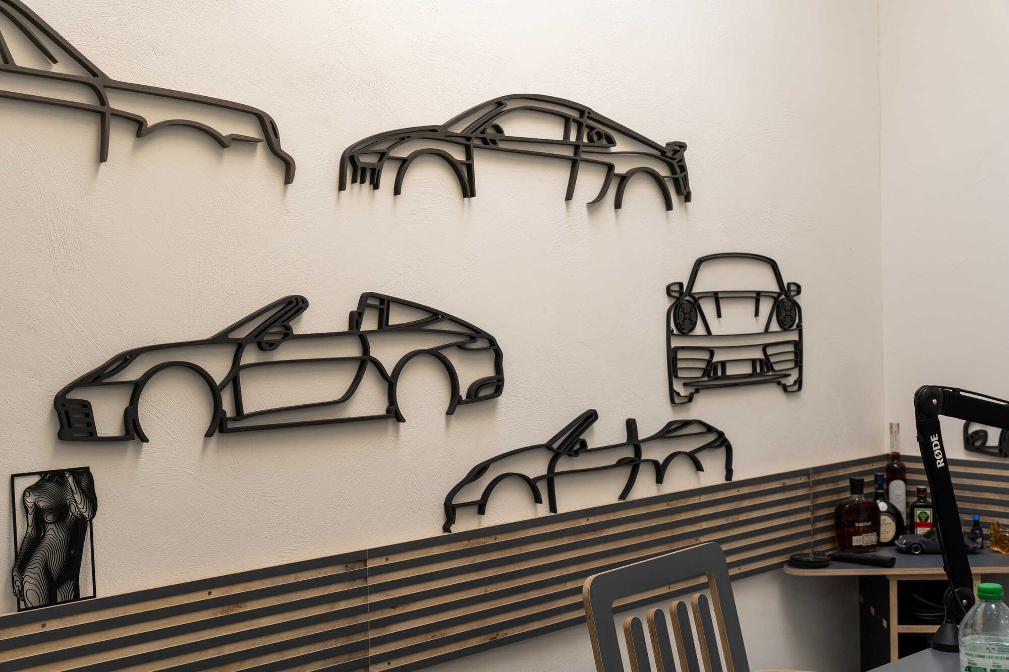 Burkhardt tobt sich mit der Fräse auch gerne gestalterisch aus