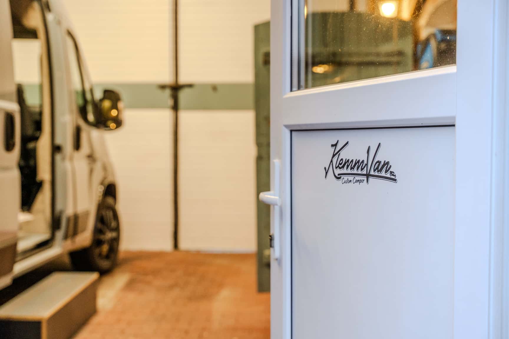 Eingang in Marcels kleine Werkstatt