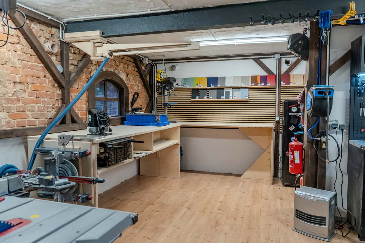 Kleine Werkstatt mit großem Output