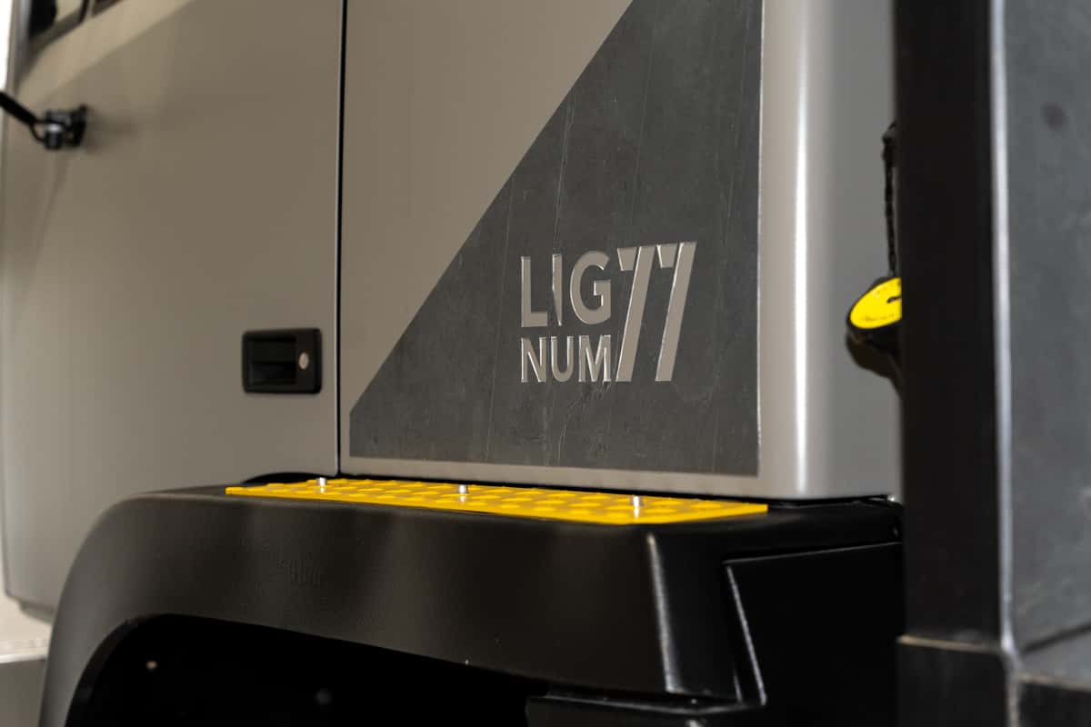 Details an der Lignum 77 Tragwerkkabine