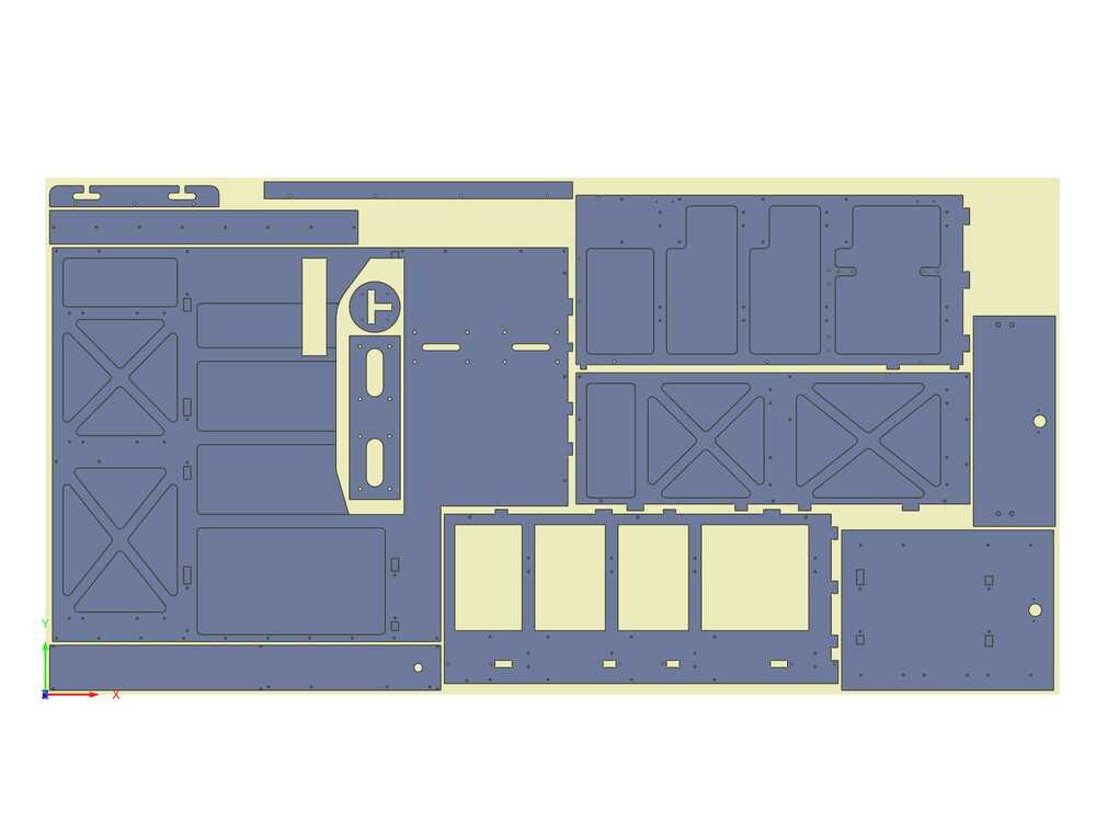 Nesting von Möbelkomponenten für die CNC Fertigung