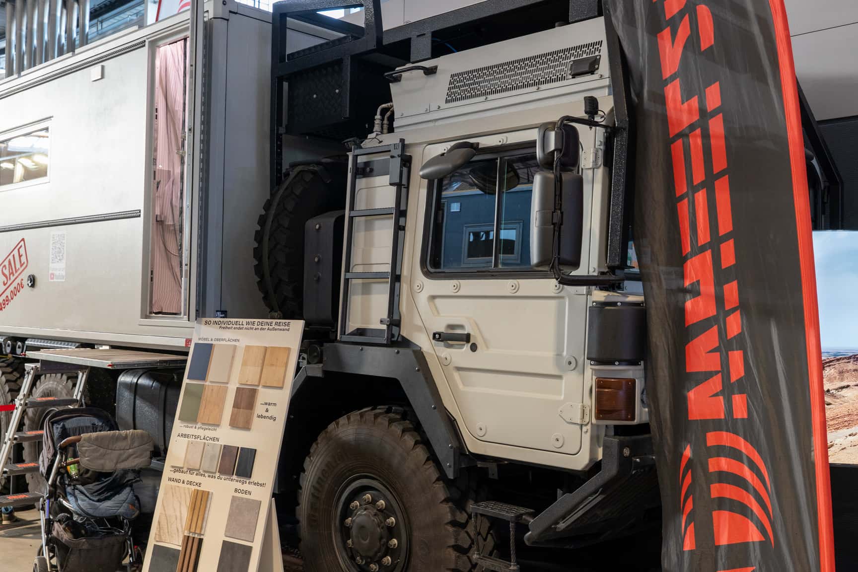 Expeditionsmobil von 4wheel24 auf der CMT 2026