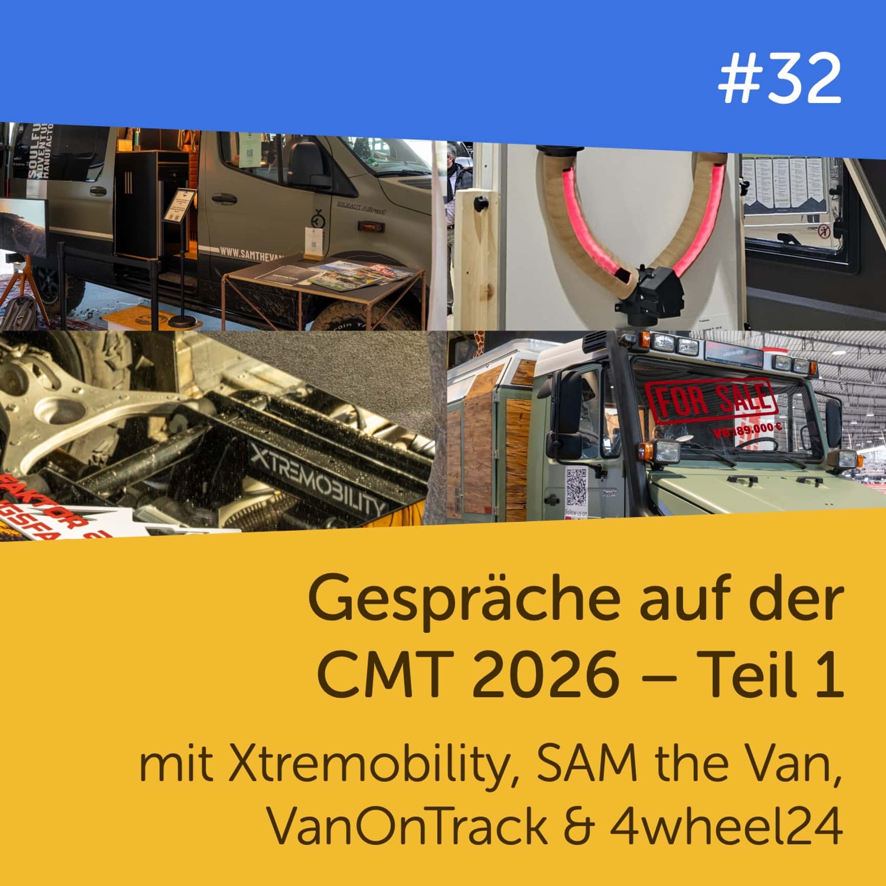 Cover der Folge #32: Gespräche auf der CMT 2026 – Teil 1