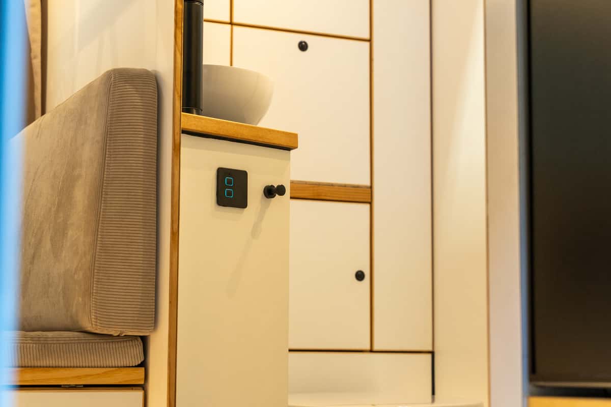 Blick ins Bad des Greenlander Sherpa