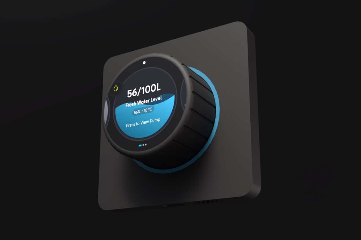 Der Smartknob – die Zentrale der Steuerung von Camper Jarvis