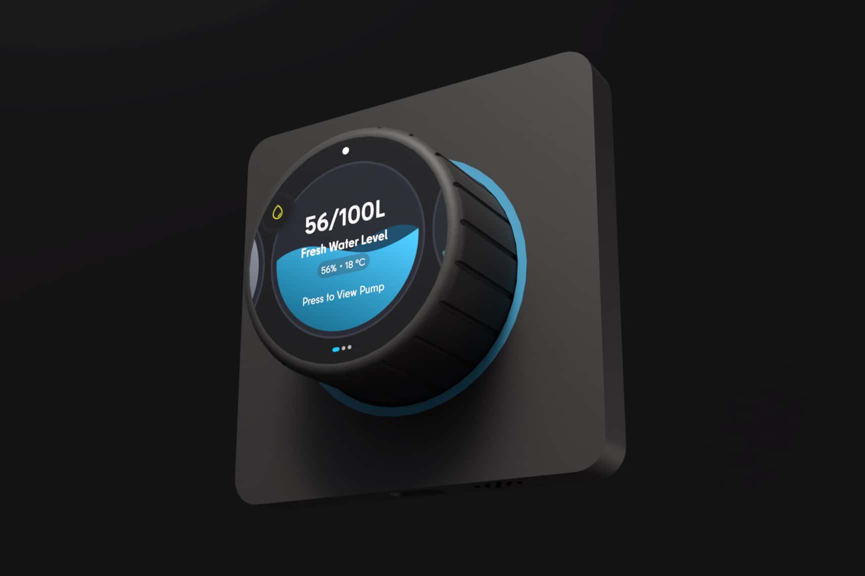 Der Smartknob – die Zentrale der Steuerung von Camper Jarvis