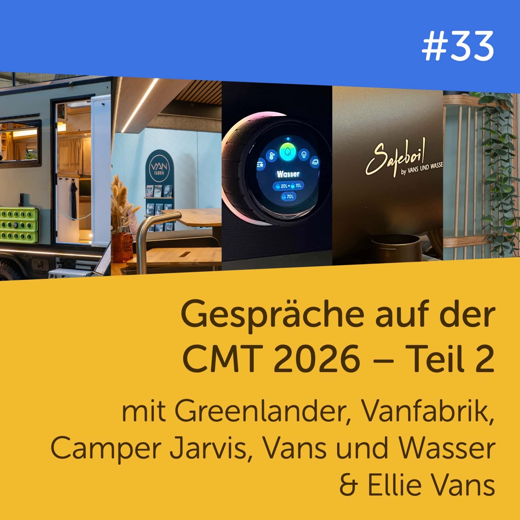 Cover der Folge #33: Gespräche auf der CMT 2026 – Teil 2
