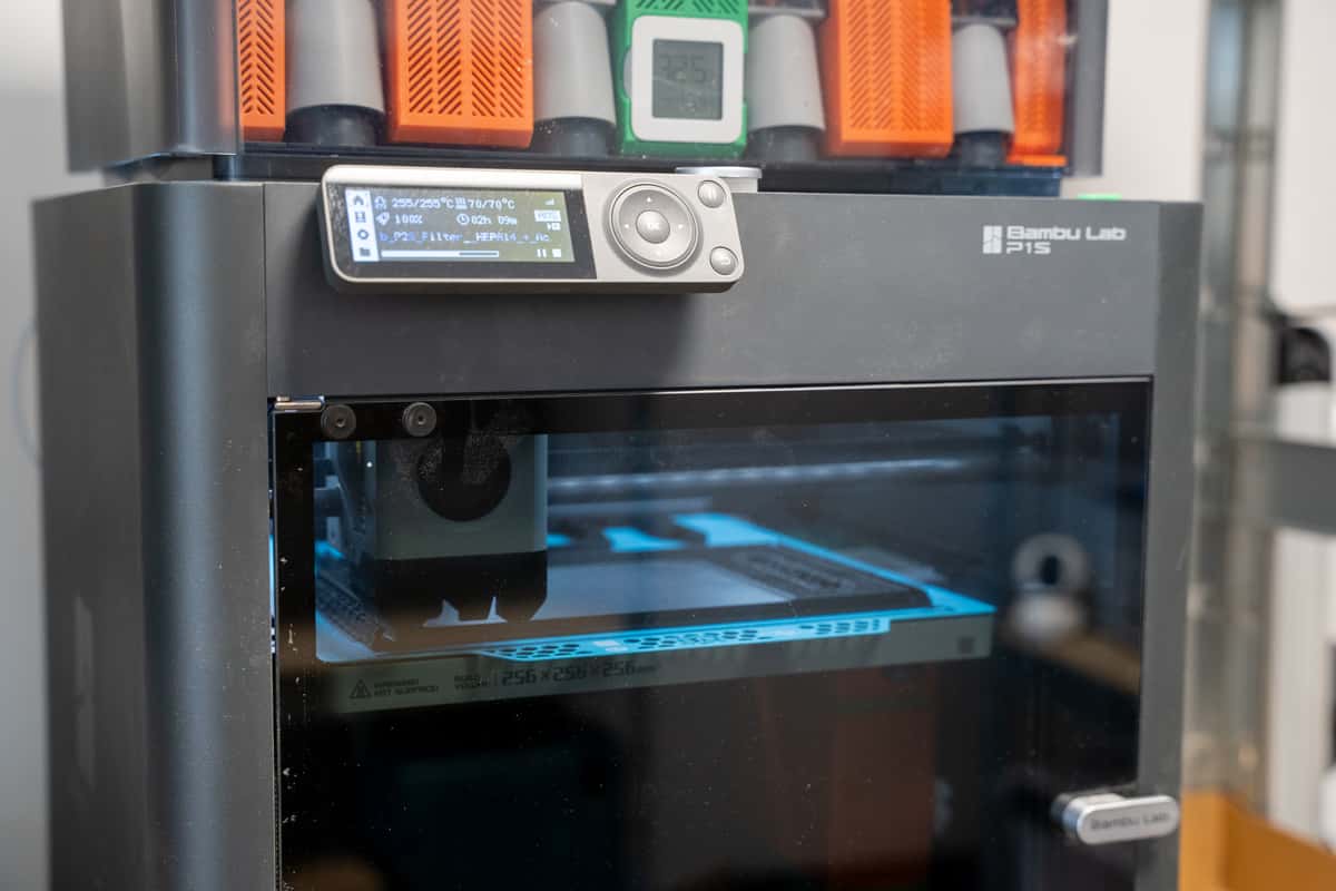 Hier entstehen Gehäuse für Camper Jarvis Module im 3D-Drucker