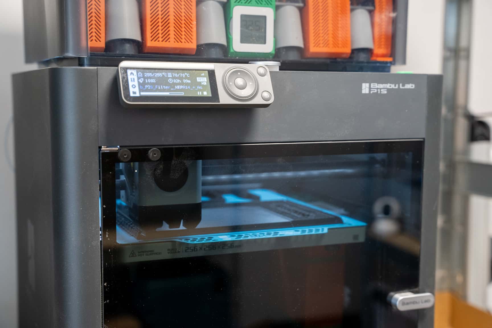 Hier entstehen Gehäuse für Camper Jarvis Module im 3D-Drucker